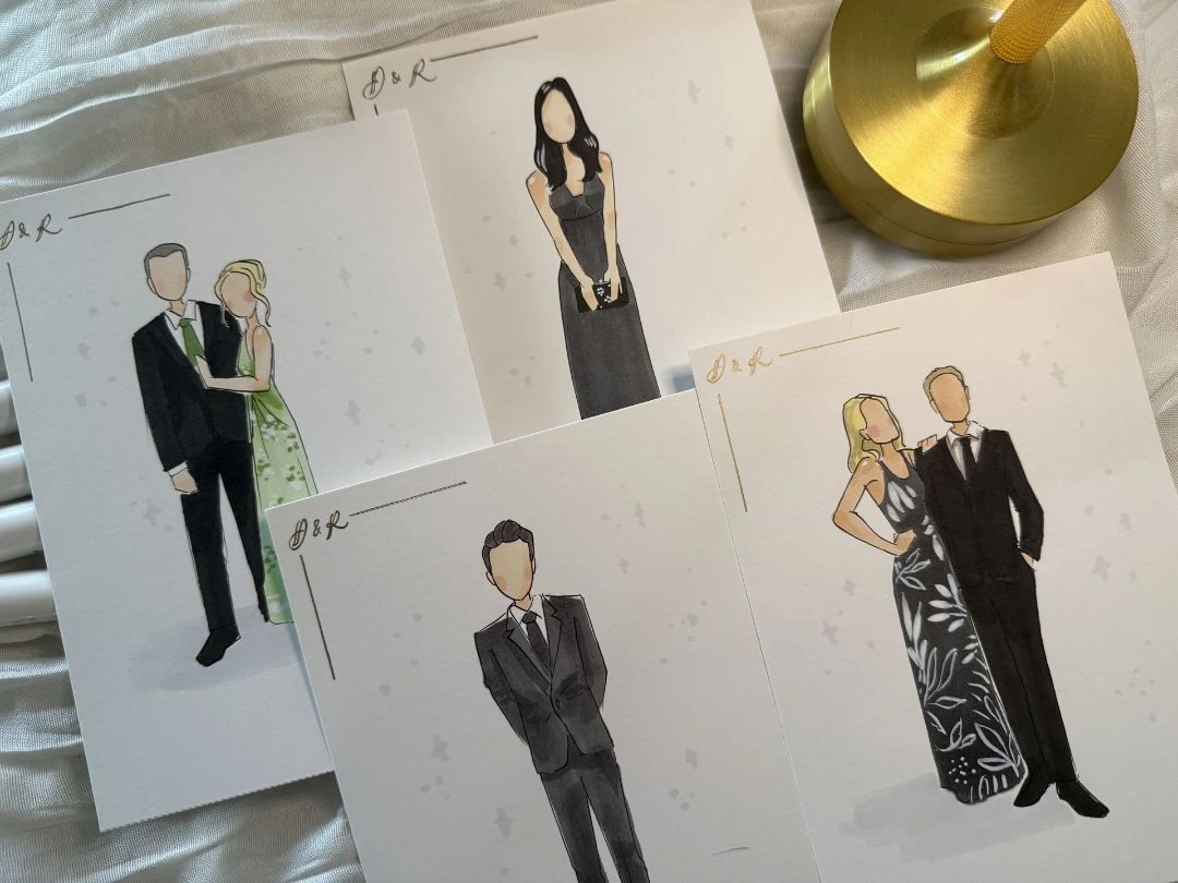 Guest Illustrations done in marker
